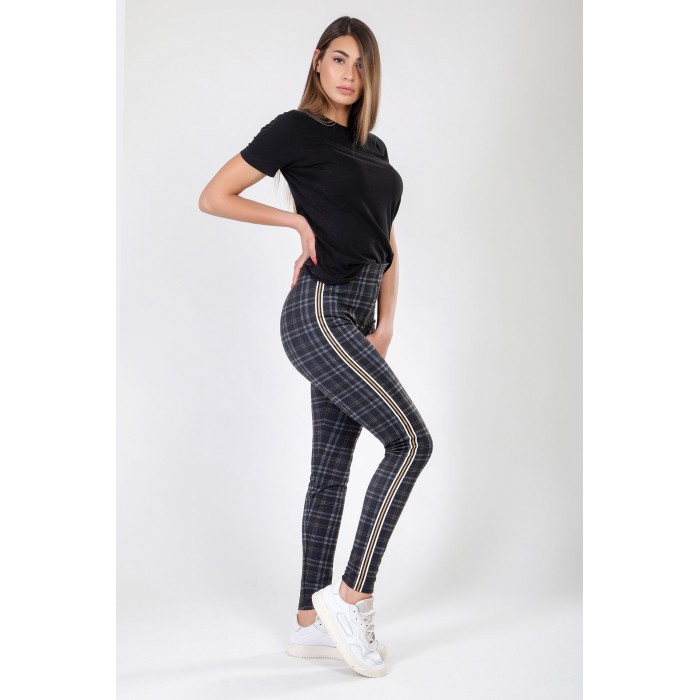 Leggings donna banda laterale