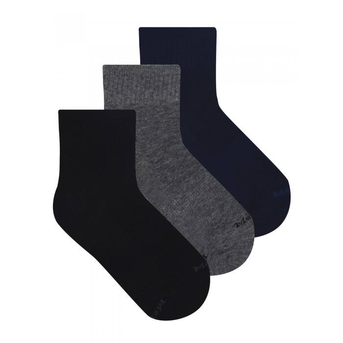 Calza unisex corta unita 3pack