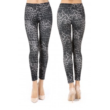 Leggings donna maculato