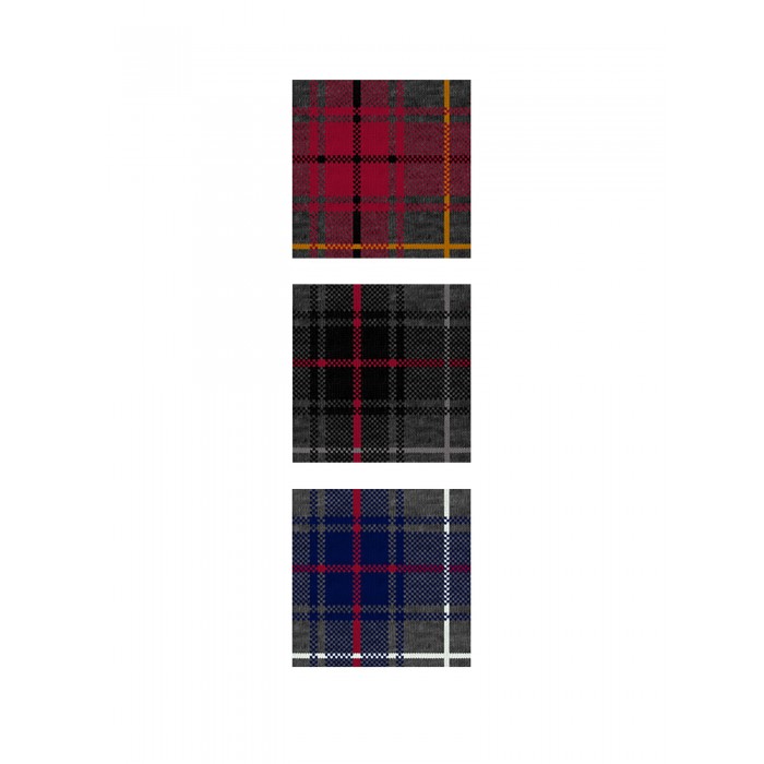 Calza bambino corta Scottish 3pack